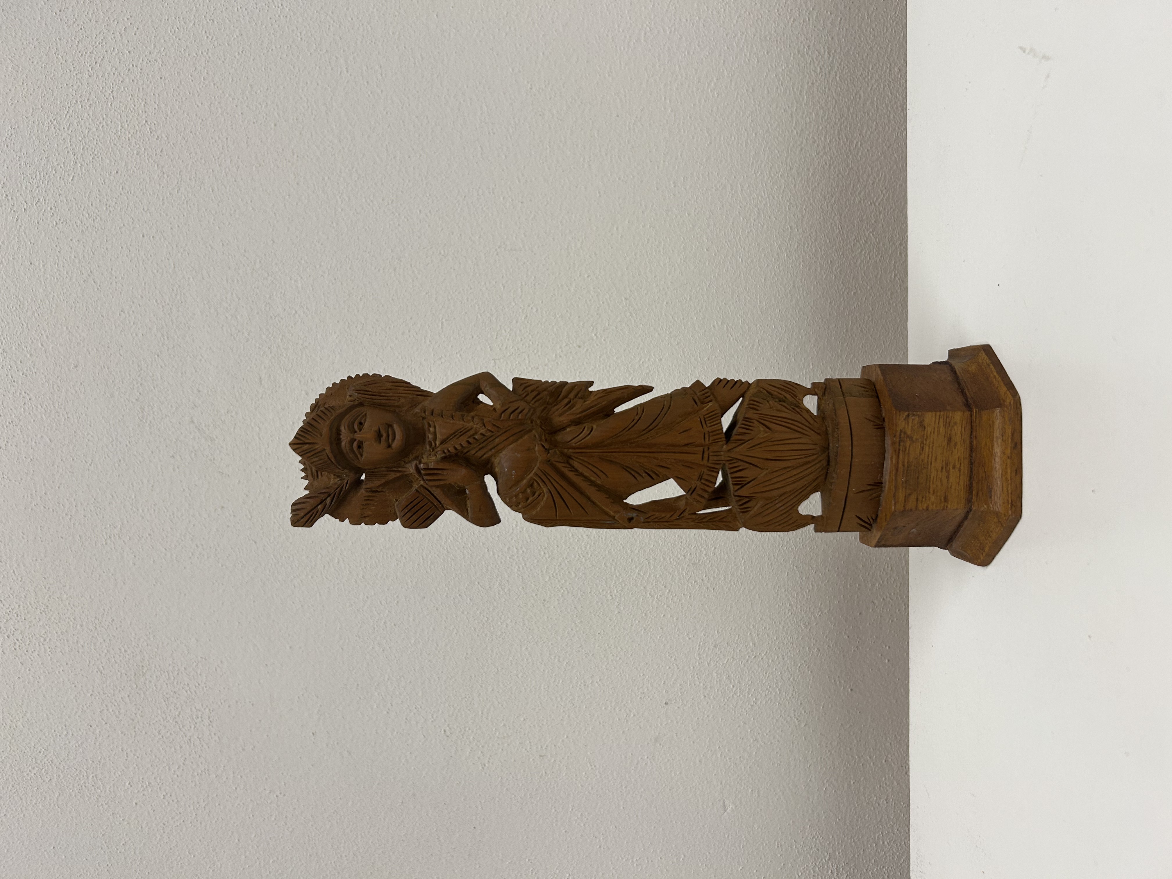 Indická dřevořezba — hinduistická bohyně